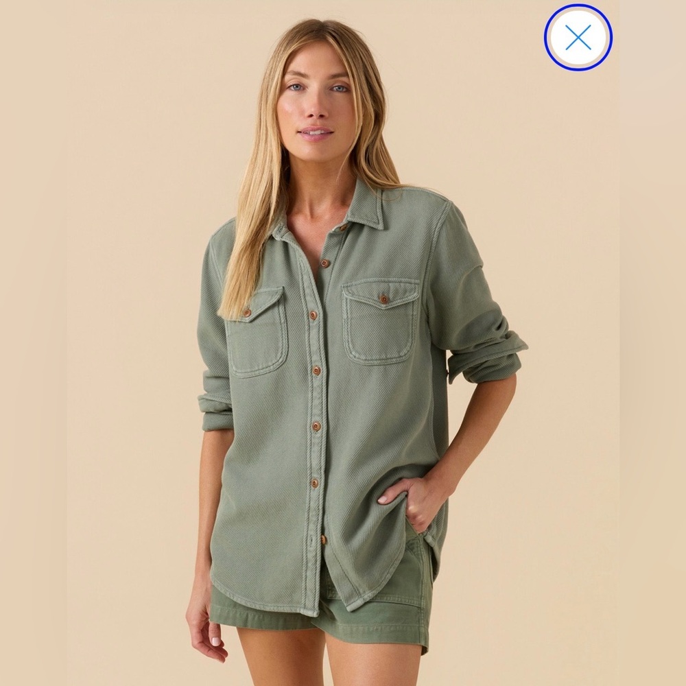 Outerknown Chroma Blanket Shirt in Deep Mauve